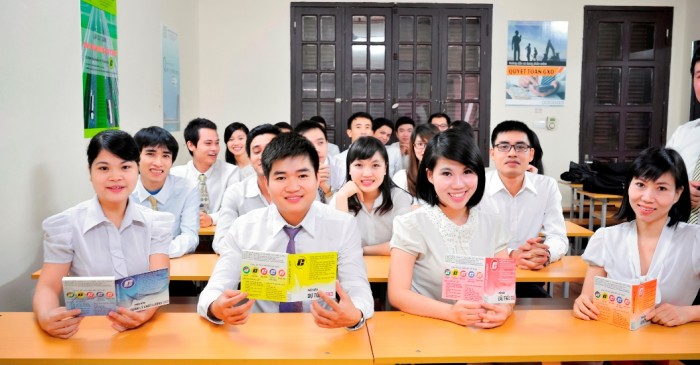 lớp học tại công ty cổ phần giá xây dựng