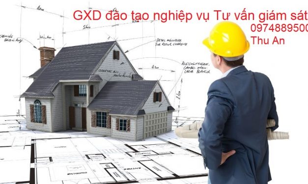 Bộ Xây dựng công nhận GXD được tổ chức bồi dưỡng nghiệp vụ giám sát thi công xây dựng công trình